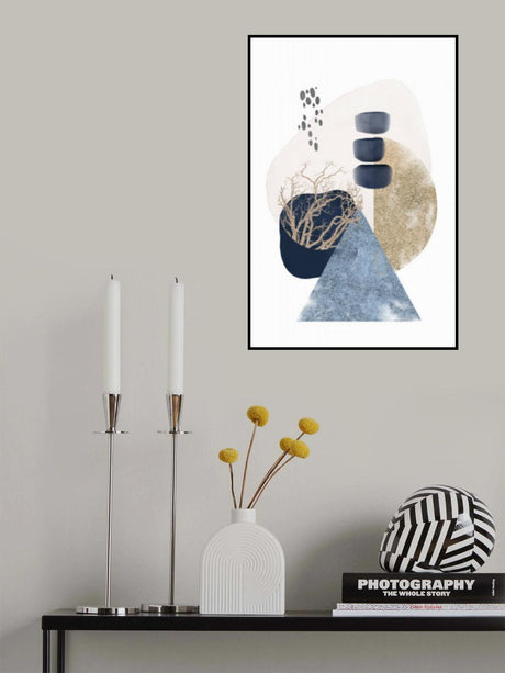 Smooth Shapes-2 Poster och Canvastavla