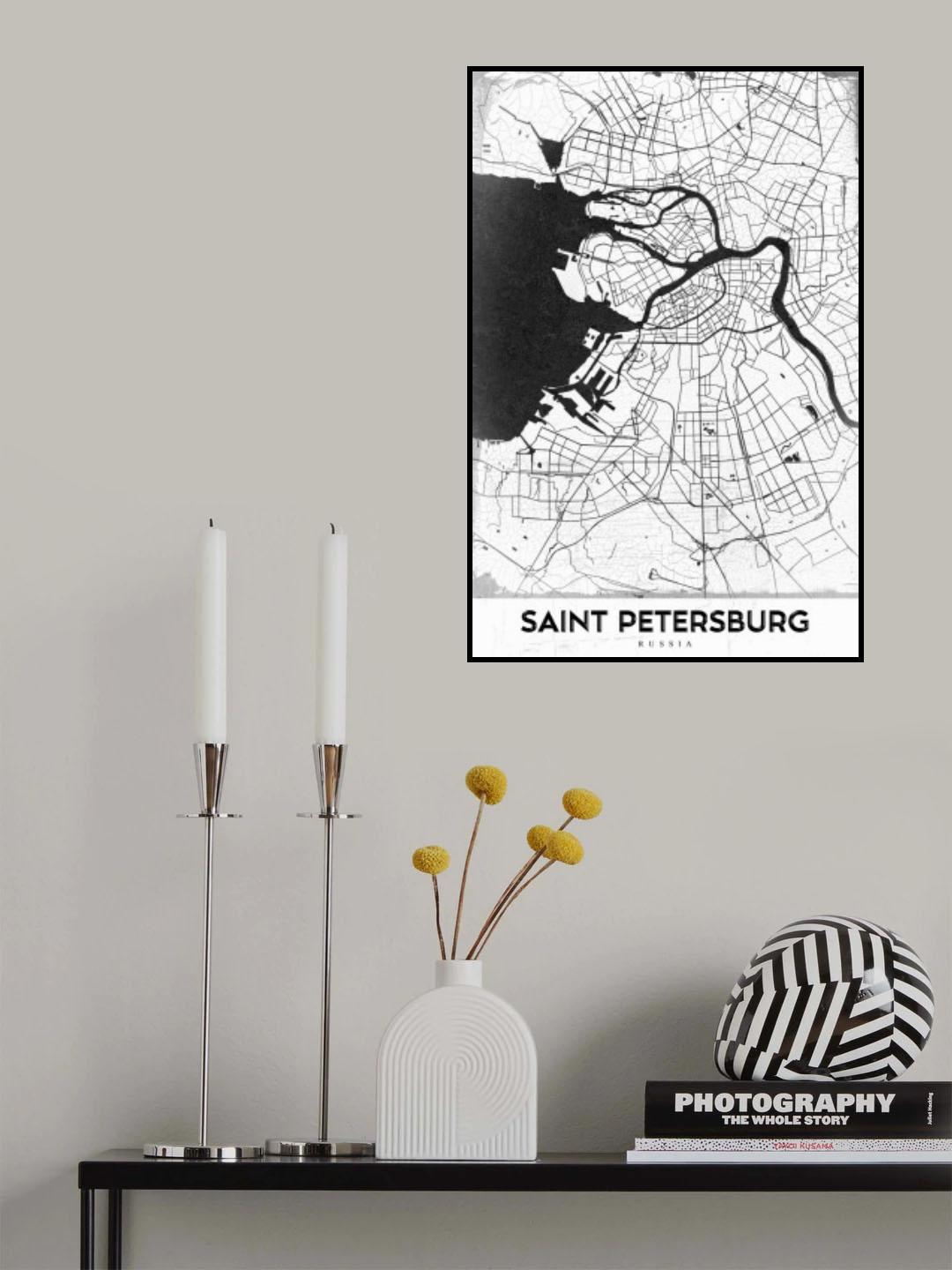 Saint Petersburg Poster och Canvastavla