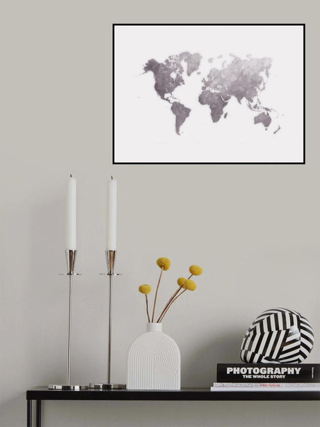 World map 33 Poster och Canvastavla