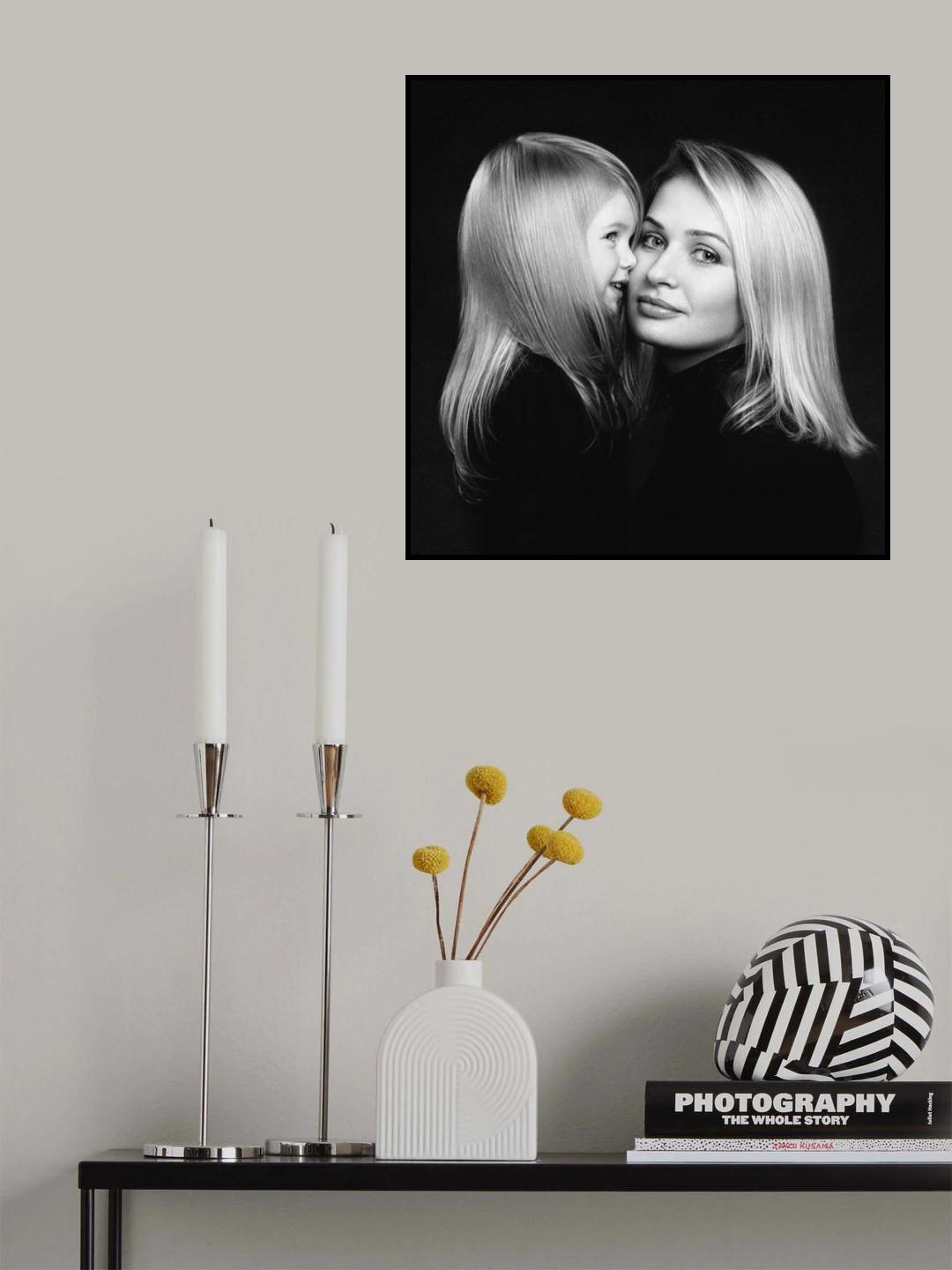 Mom I love you! Poster och Canvastavla