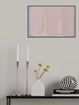Minimal Abstract Pink 01 Poster och Canvastavla
