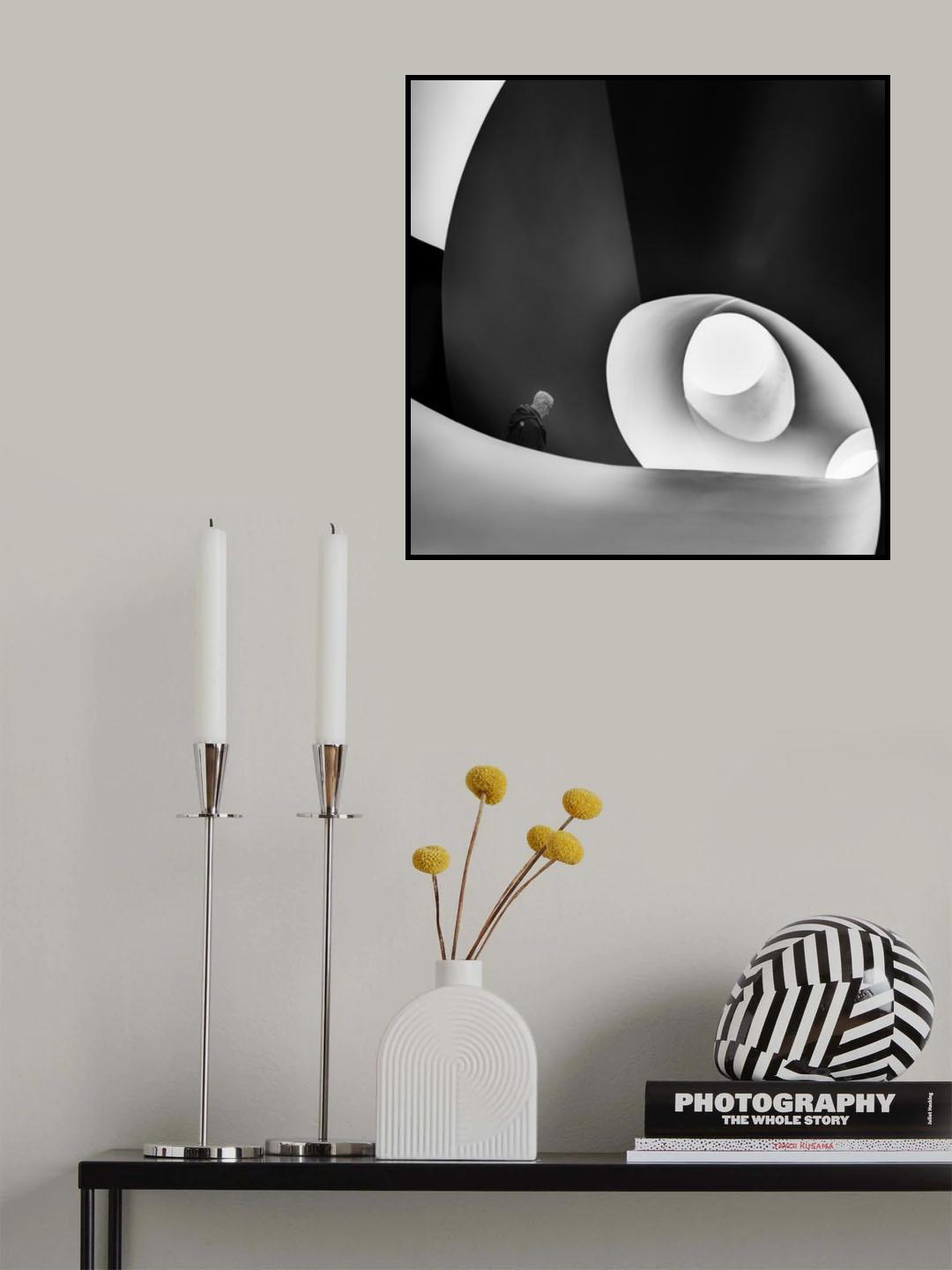 A walk in the snail shell Poster och Canvastavla