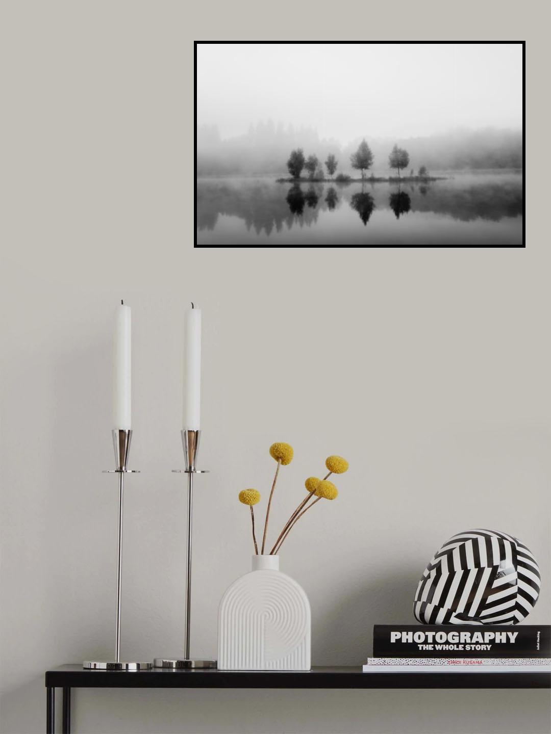 Autumn morning Poster och Canvastavla