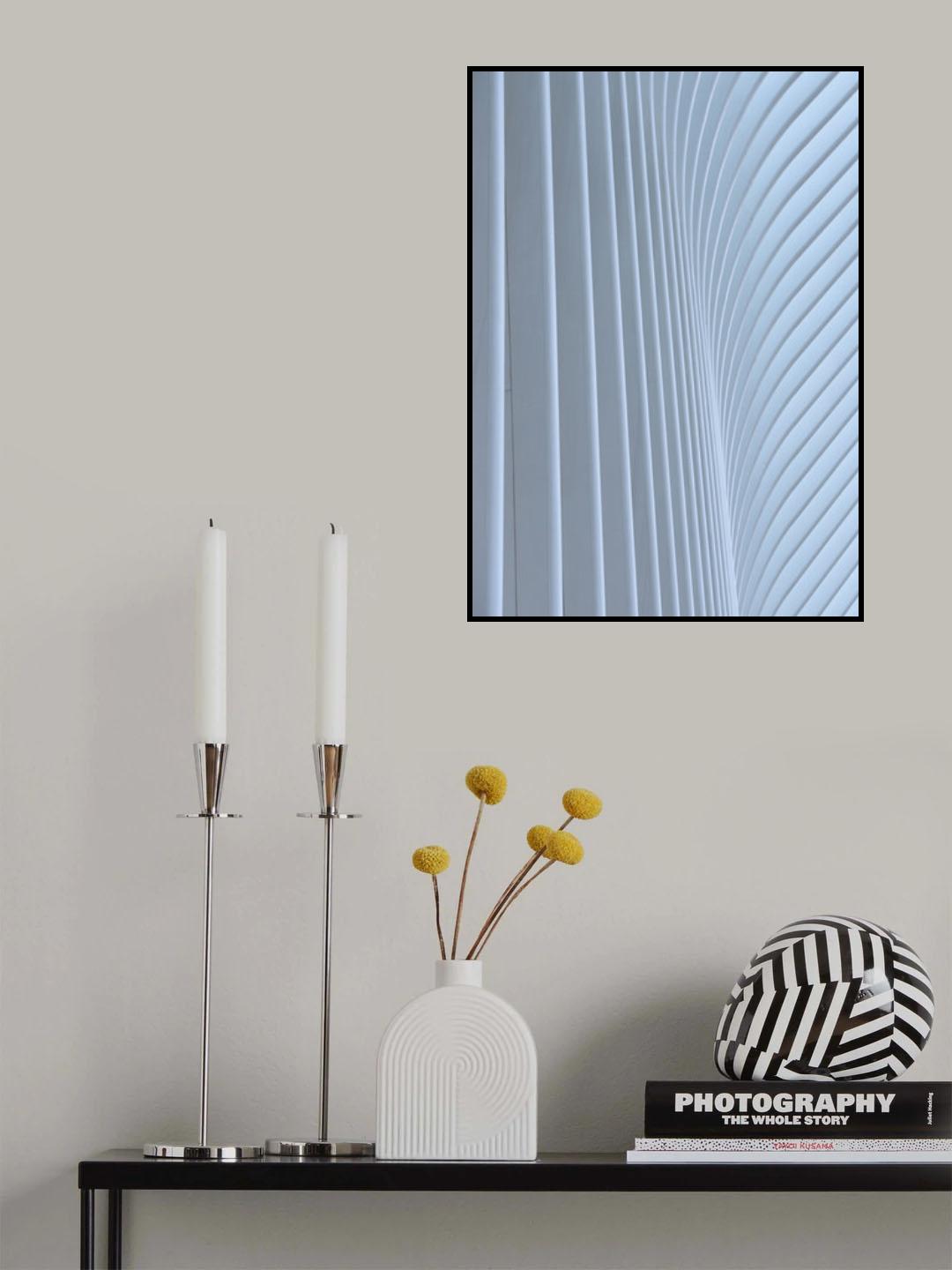Silver lines Poster och Canvastavla