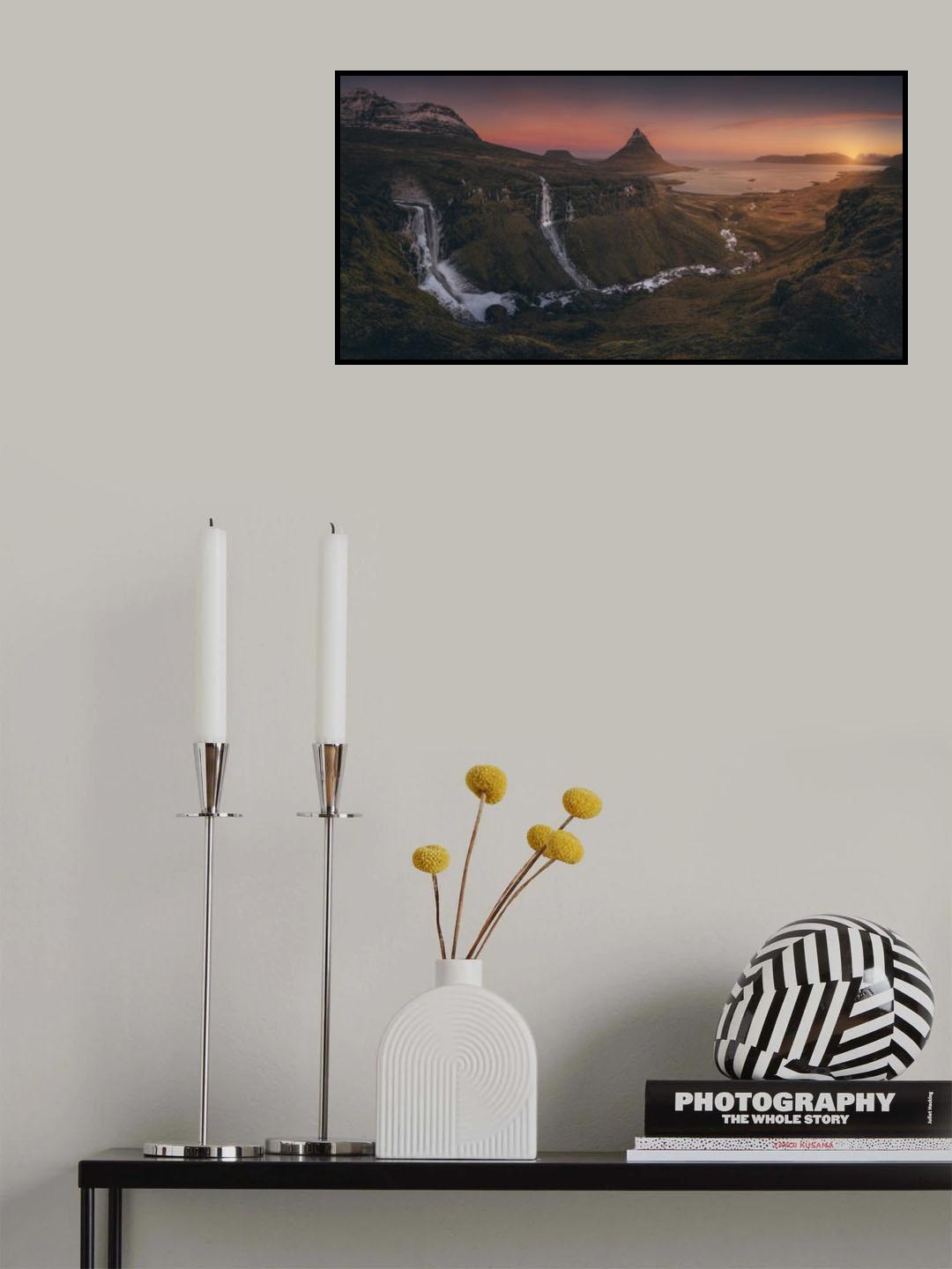 Arctic Landscape Poster och Canvastavla