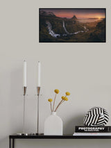 Arctic Landscape Poster och Canvastavla