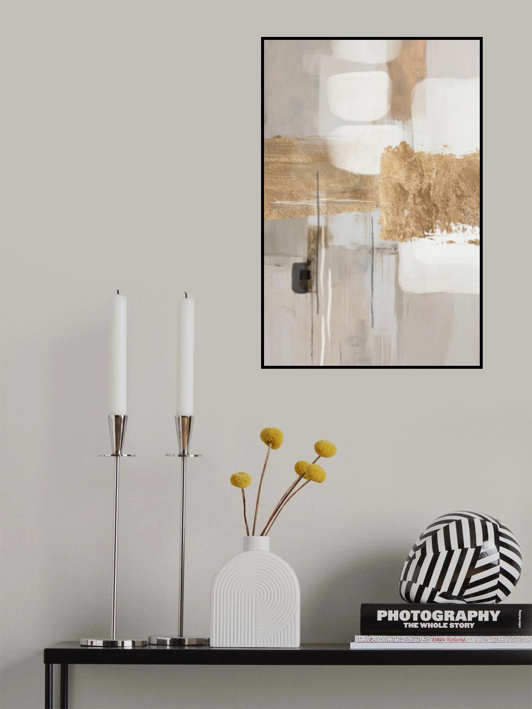 Golden happiness Poster och Canvastavla