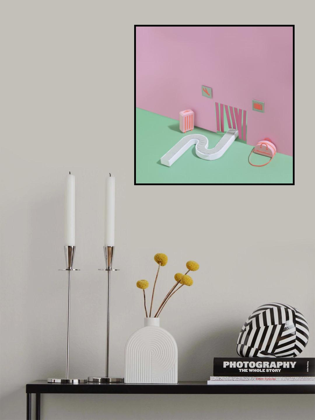 Paper Airport.1 Poster och Canvastavla