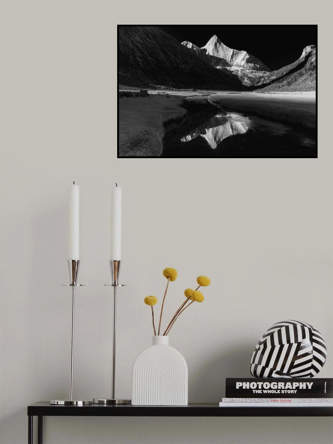 亚丁央迈勇神山 Poster och Canvastavla