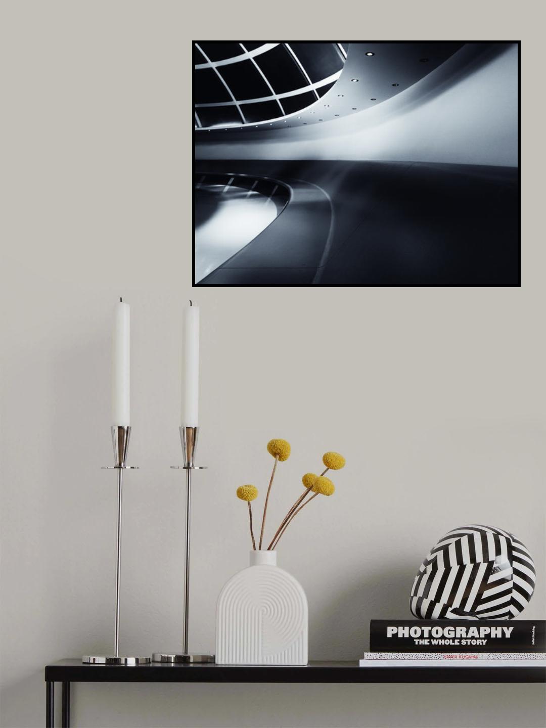 Inside the Spaceship Poster och Canvastavla