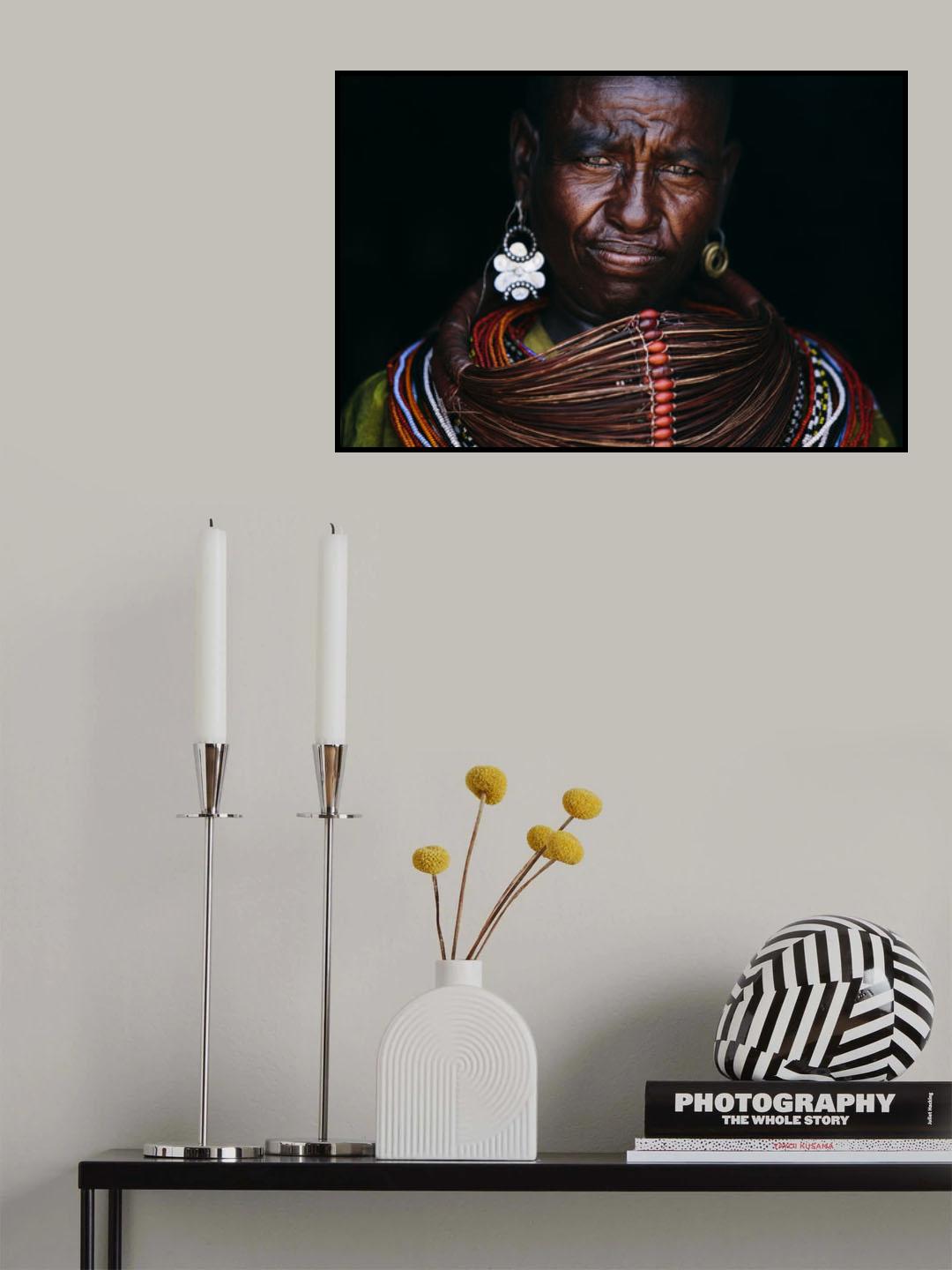 Samburu women II Poster och Canvastavla