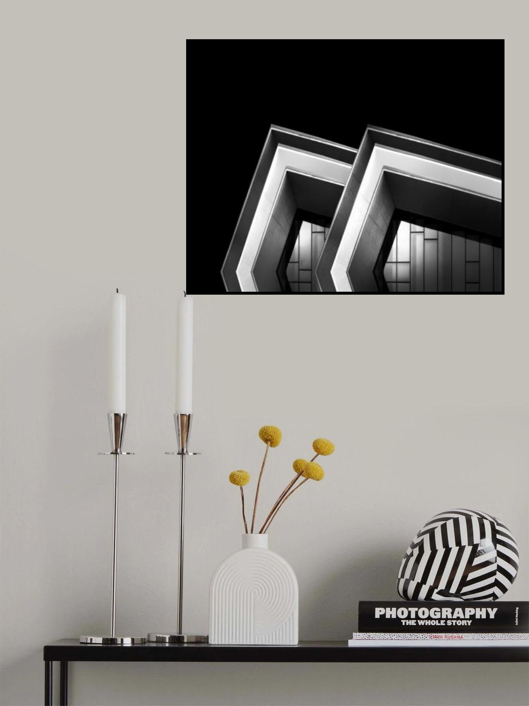Zigzag Roof Poster och Canvastavla