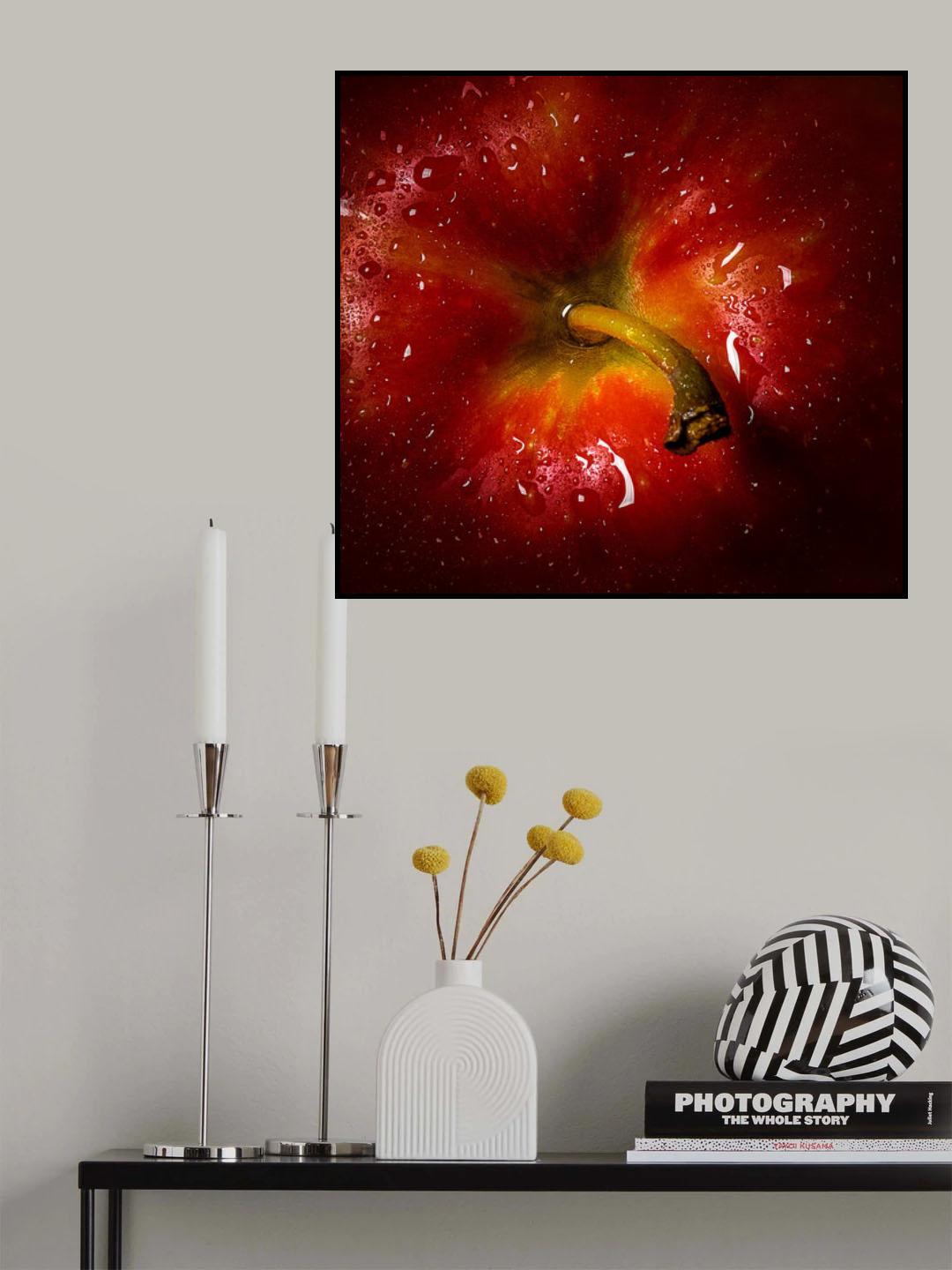 red apple Poster och Canvastavla