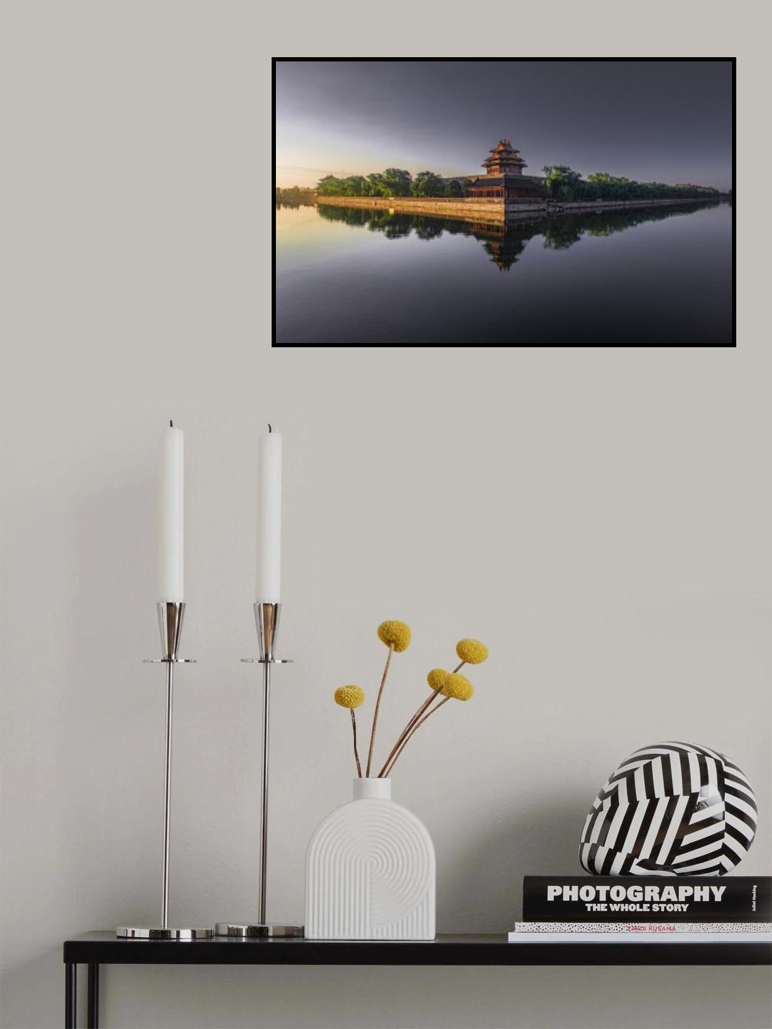 Moring Light on Forbidden City Poster och Canvastavla