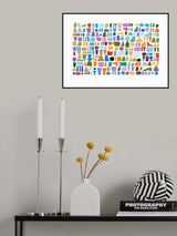 Beach Combing Poster och Canvastavla