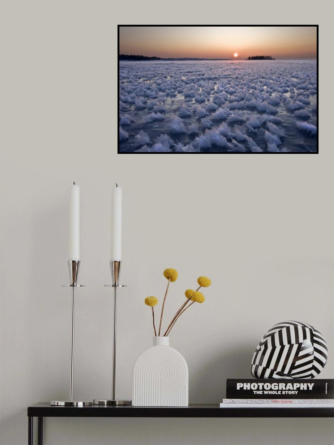 Frozen Sea Poster och Canvastavla