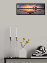 The sunset remains Poster och Canvastavla