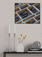The grid wall Poster och Canvastavla