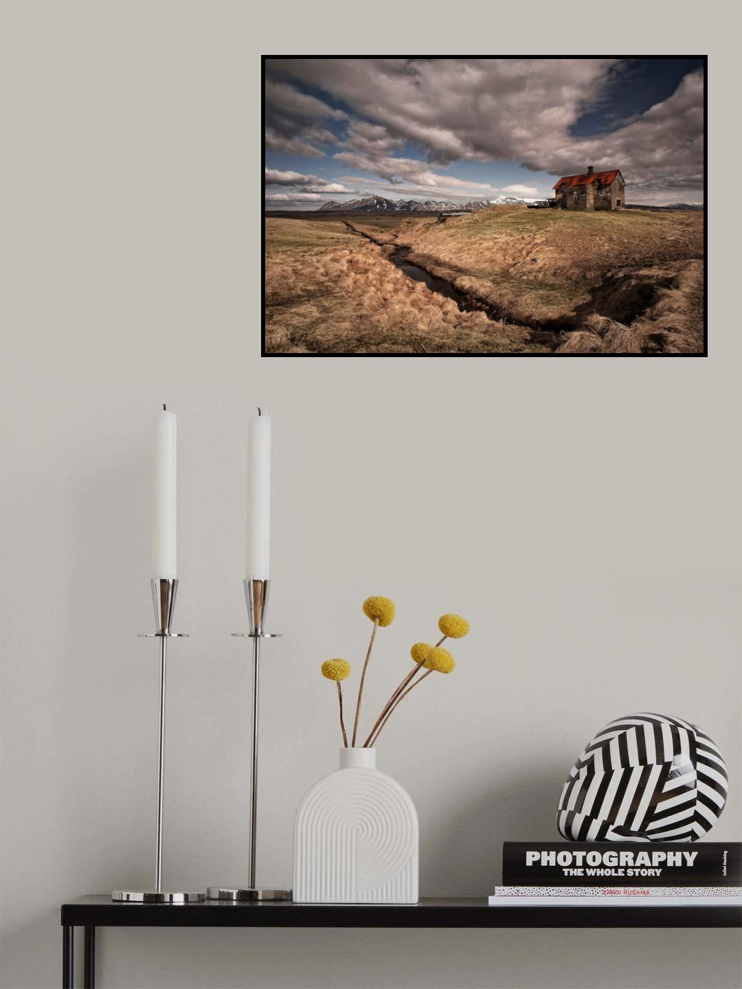 Framed by the Creek Poster och Canvastavla