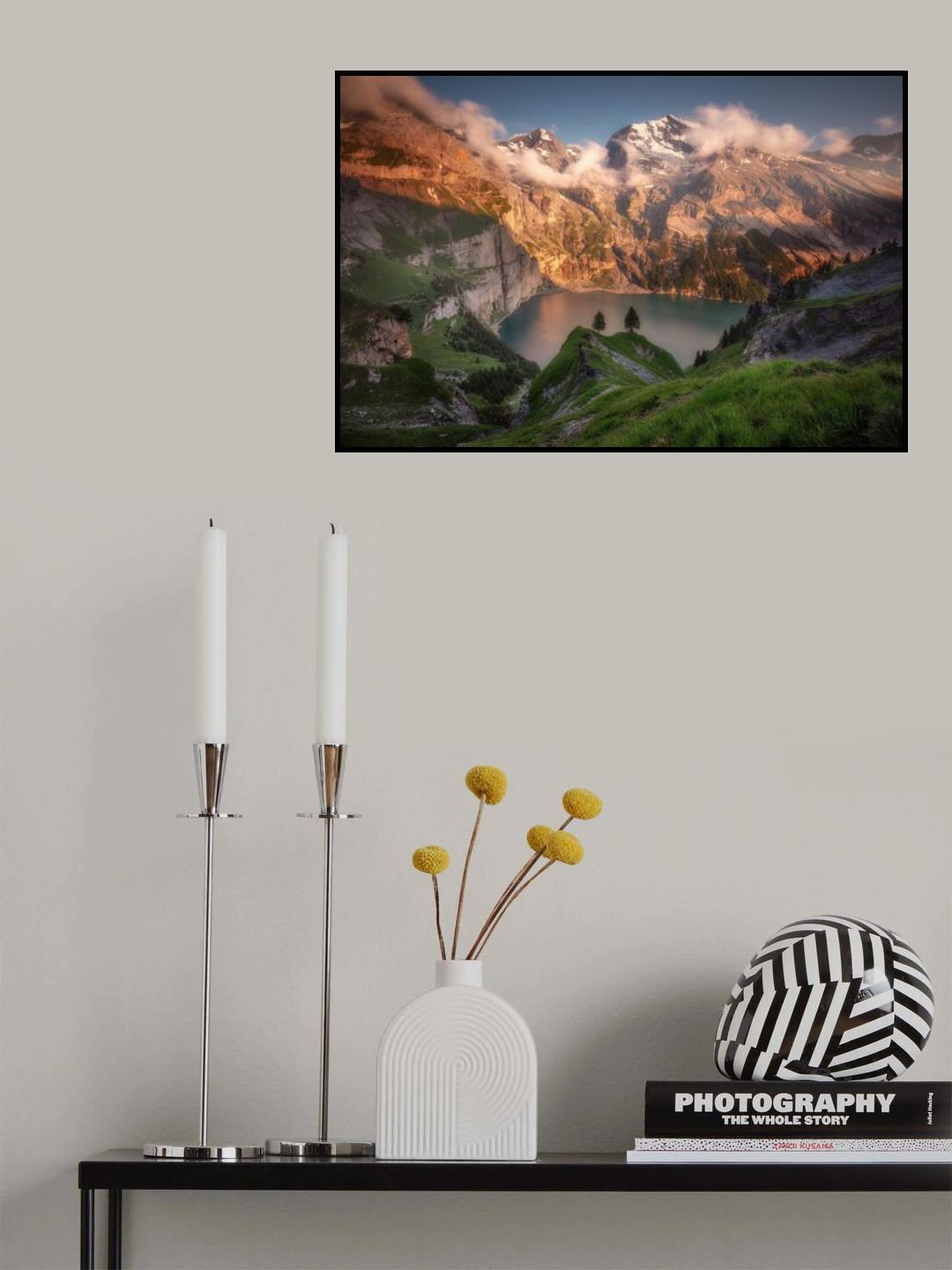 Oeschinensee Poster och Canvastavla