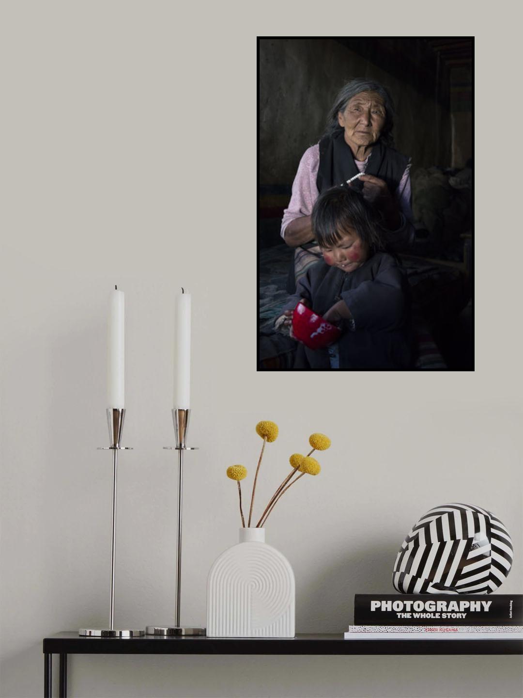 The shepherd family Poster och Canvastavla