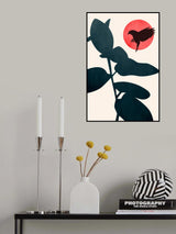 Japanese Bird Poster och Canvastavla