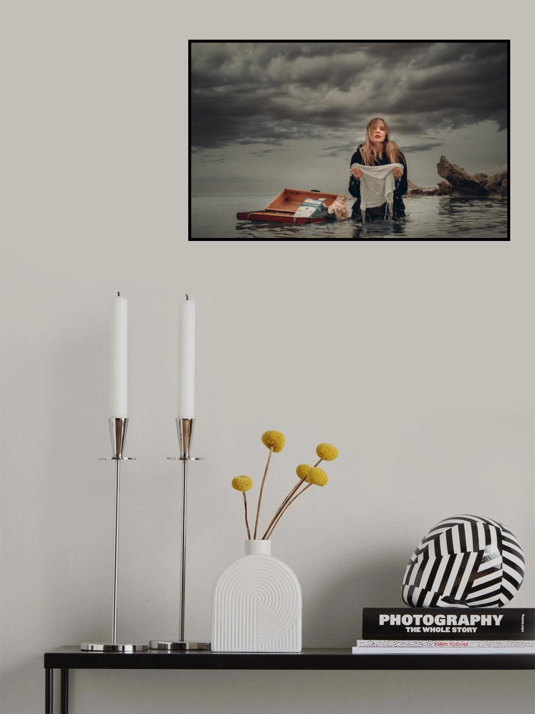 Perfect day for laundry Poster och Canvastavla