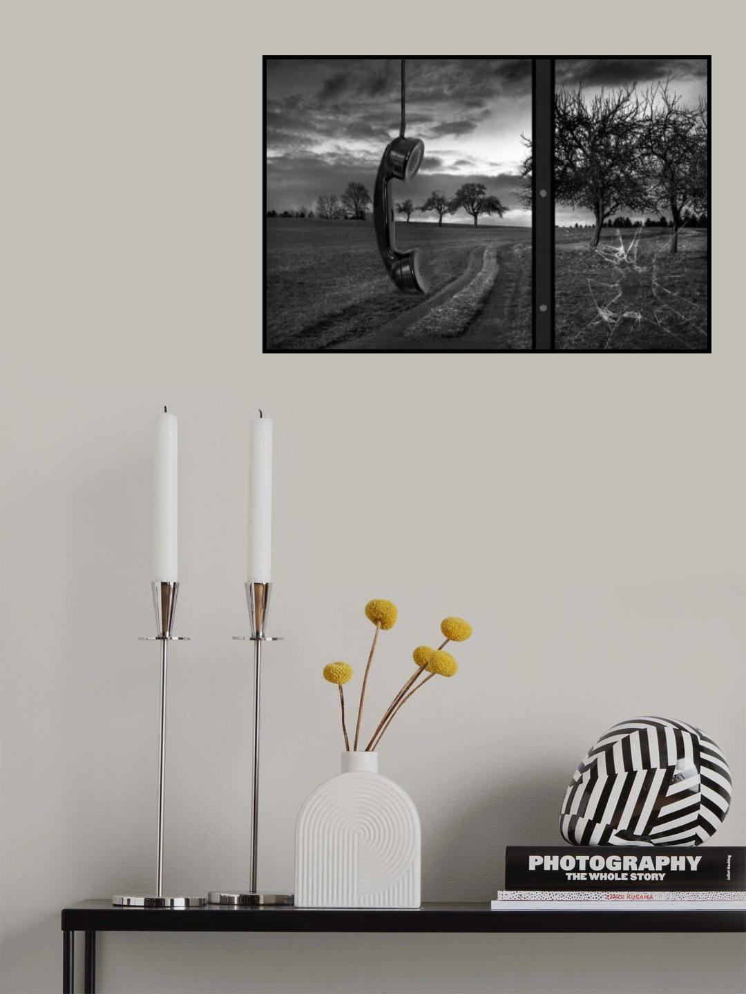 Call with a Phone Poster och Canvastavla