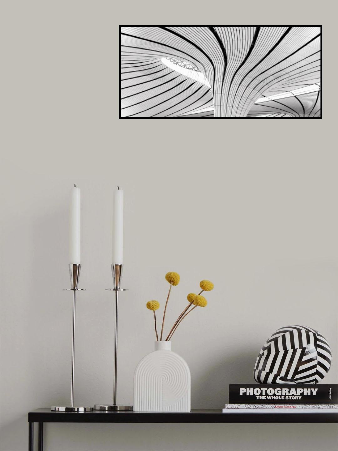 Zaha Hadid's Style Poster och Canvastavla