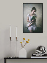 with a little smile Poster och Canvastavla
