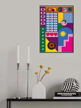 GEOMETRIC LINE Poster och Canvastavla