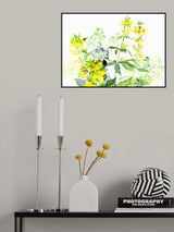 Wildblumen Aus Dem Erzgebirge Poster och Canvastavla