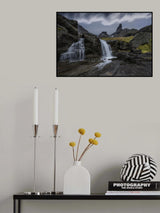 Fascinating waterfalls Poster och Canvastavla