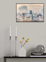 Dinka herder Poster och Canvastavla