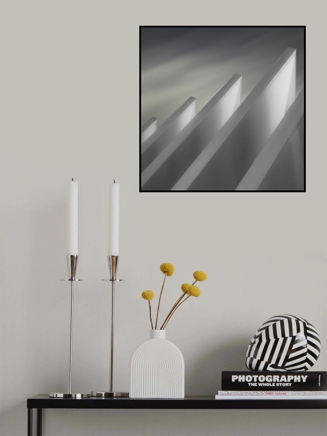 winged walls Poster och Canvastavla