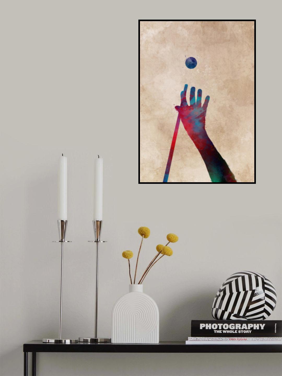 Bilard Sport Art 1 Poster och Canvastavla