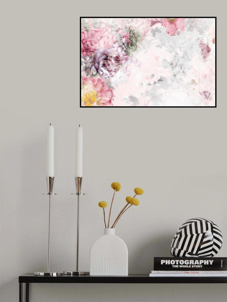 Ombre062flower Poster och Canvastavla
