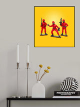 Modern Toy Soldiers Poster och Canvastavla