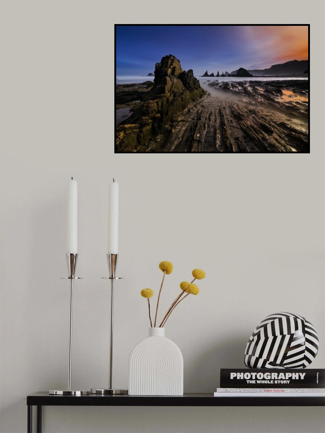 Magic Beach Poster och Canvastavla