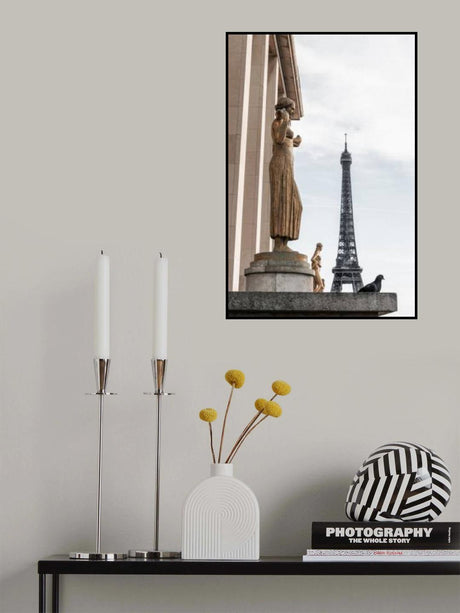 Eiffel Tower Paris Poster och Canvastavla