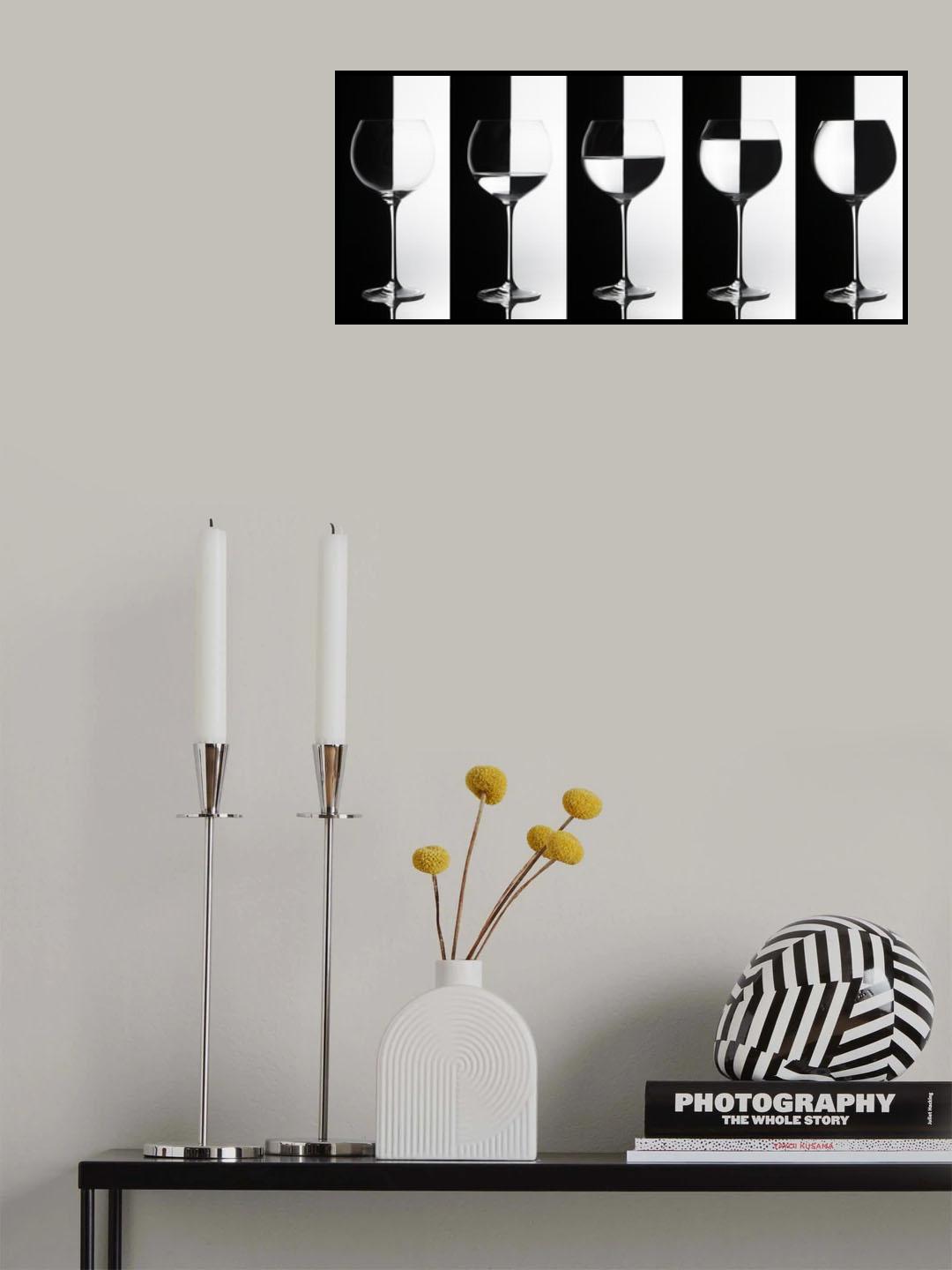 Black &amp; White Poster och Canvastavla