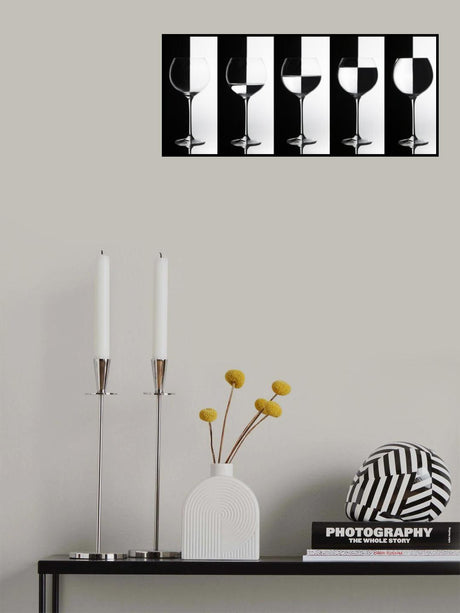 Black &amp; White Poster och Canvastavla