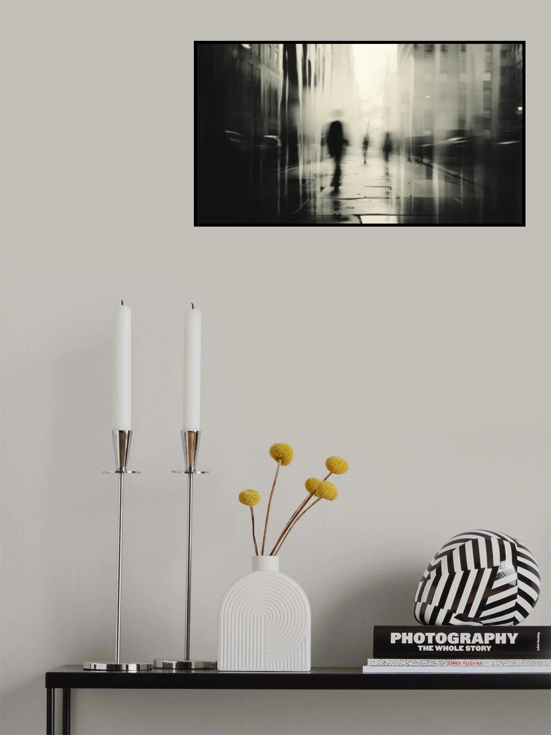 Moving City No 1 Poster och Canvastavla