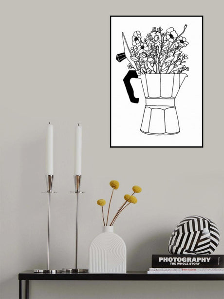 Moka Flowers Print