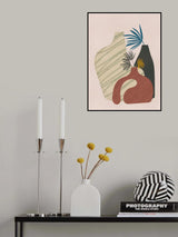 Still Life With Handmade Vase Poster och Canvastavla