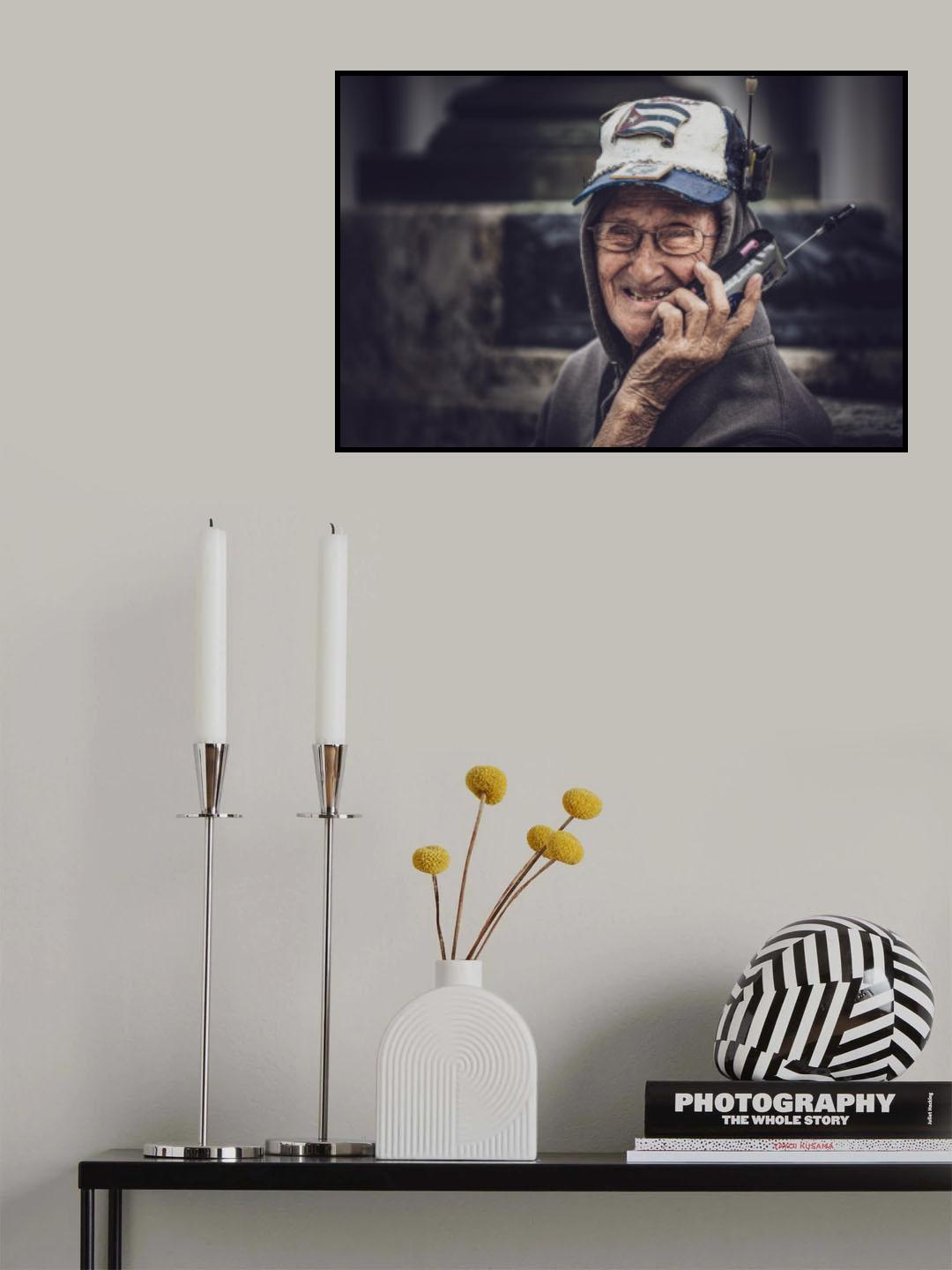 Technoman Poster och Canvastavla