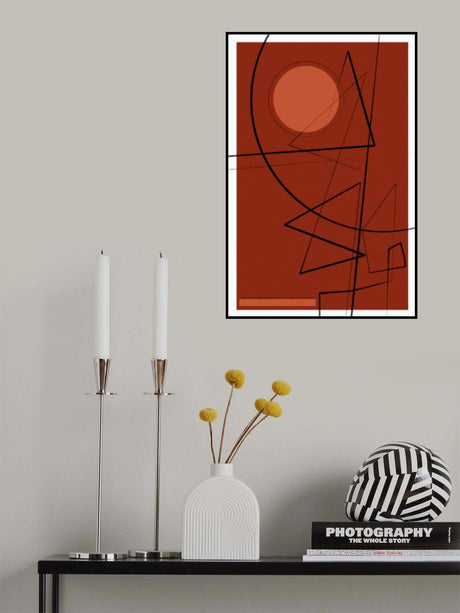 Angularlines No21 Poster och Canvastavla