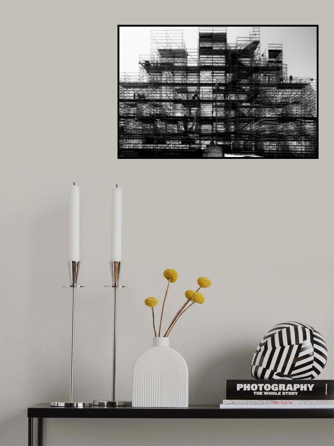 men at work Poster och Canvastavla