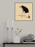 Dive in Coffee Poster och Canvastavla