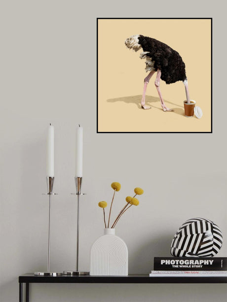 Dive in Coffee Poster och Canvastavla